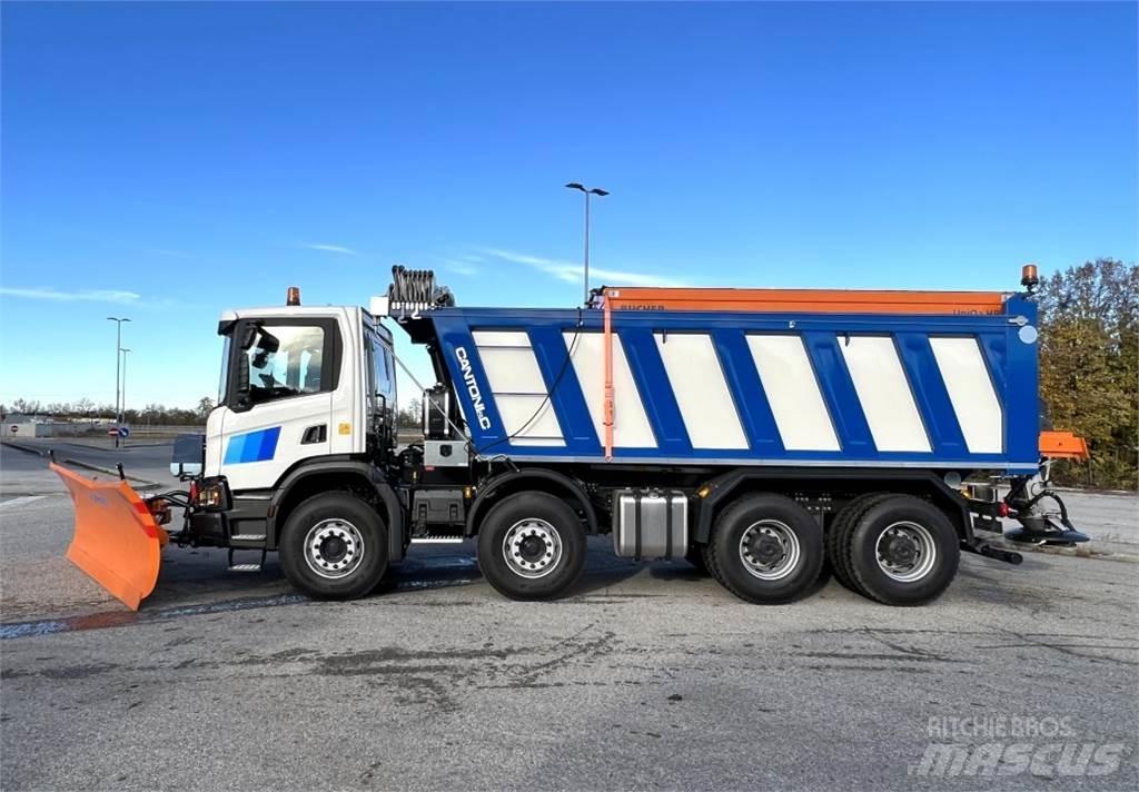 Scania P500 XT 8X4 Снежные отвалы и плуги