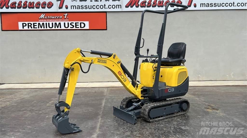 Wacker Neuson 803 Мини-экскаваторы
