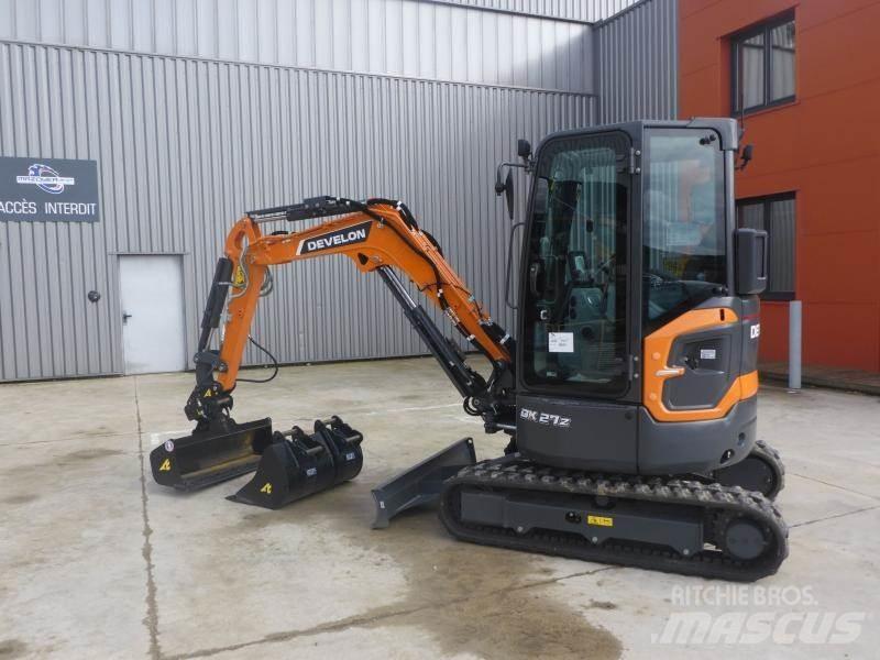 Develon DX27Z-7 Мини-экскаваторы