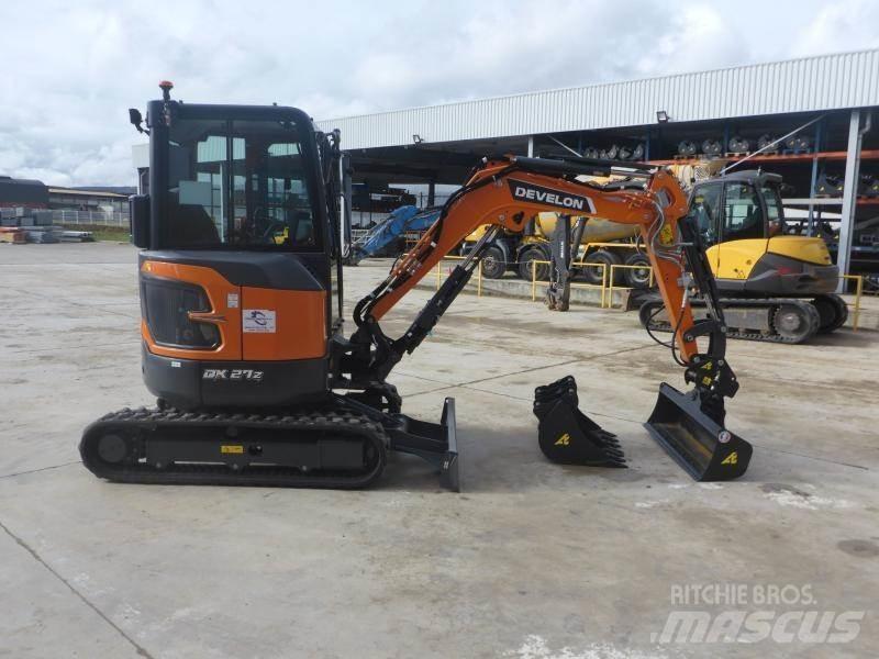 Develon DX27Z-7 Мини-экскаваторы