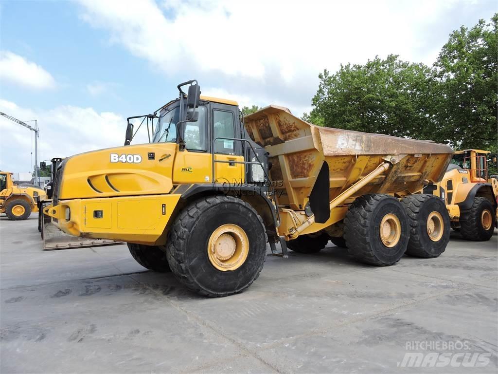 Bell B40D Шарнирно-сочленённые самосвалы