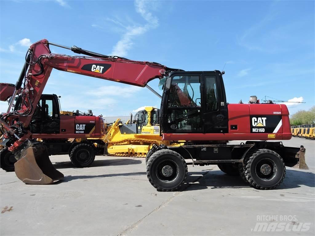 CAT M316D Колёсные экскаваторы