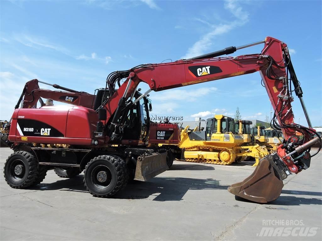 CAT M316D Колёсные экскаваторы