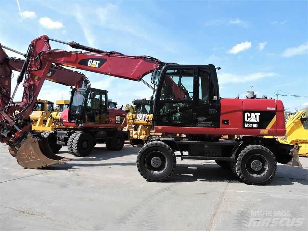 CAT M316D Колёсные экскаваторы
