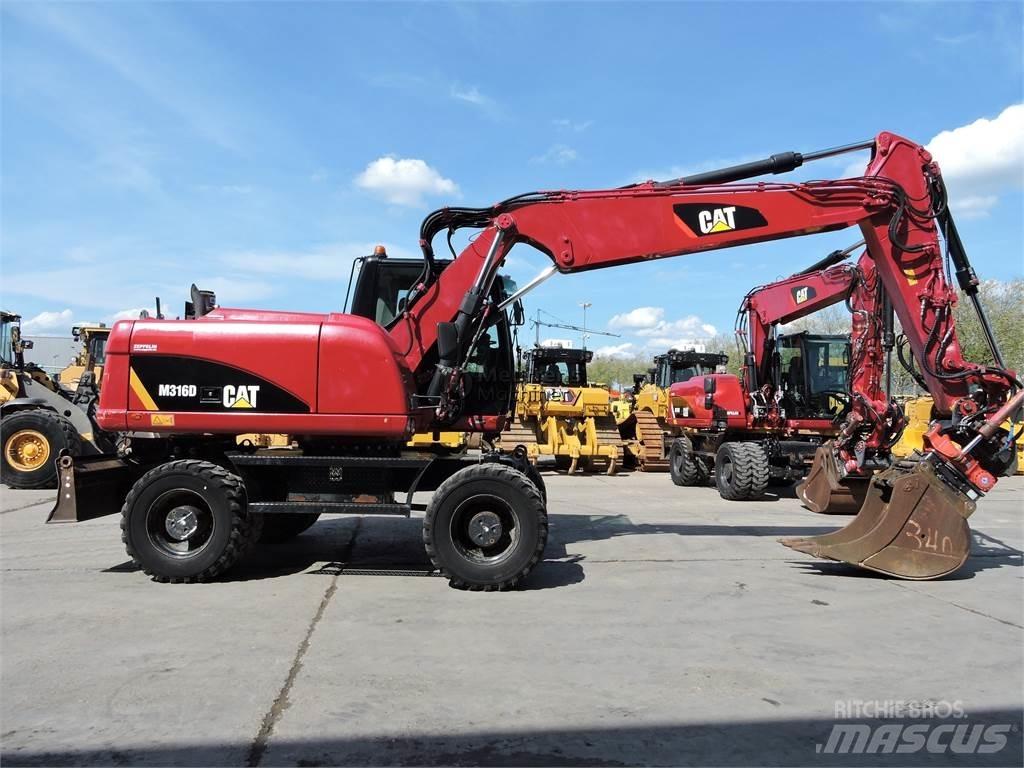CAT M316D Колёсные экскаваторы