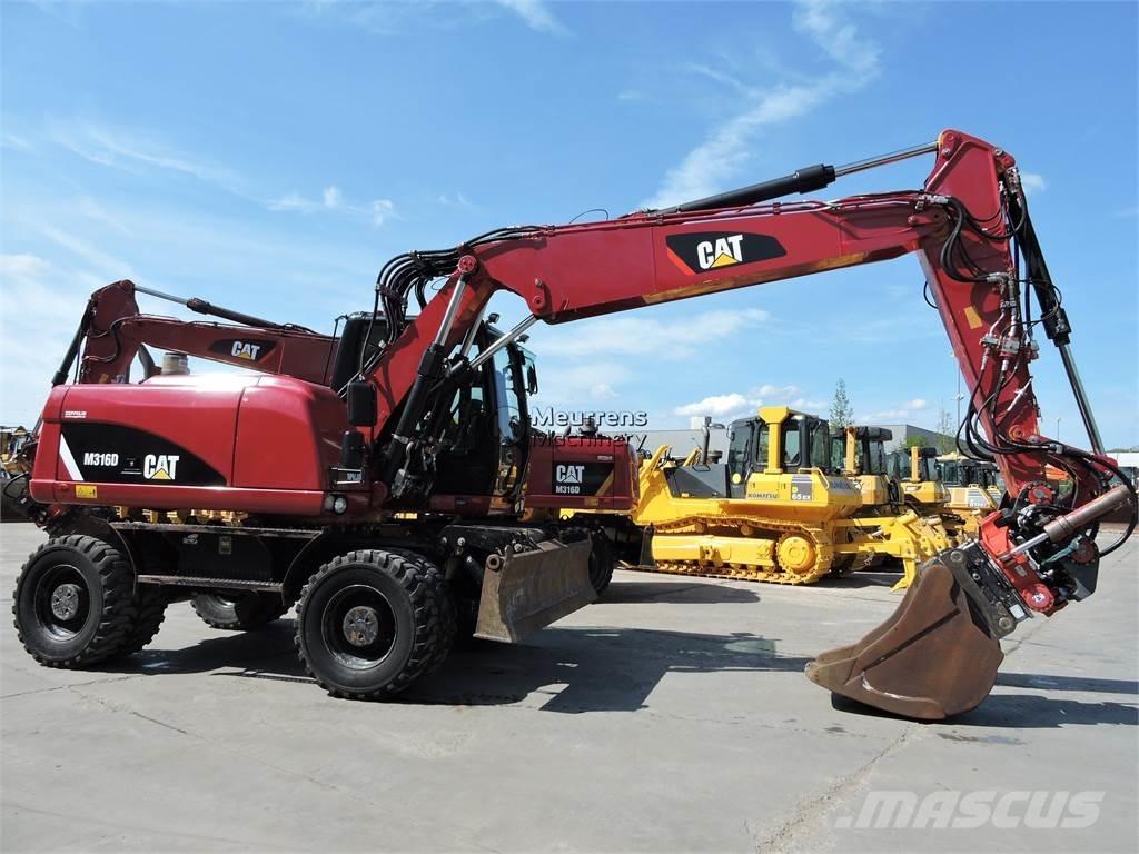 CAT M316D ROTOTILT Колёсные экскаваторы