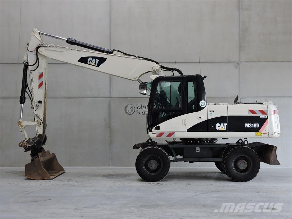 CAT M318D Колёсные экскаваторы