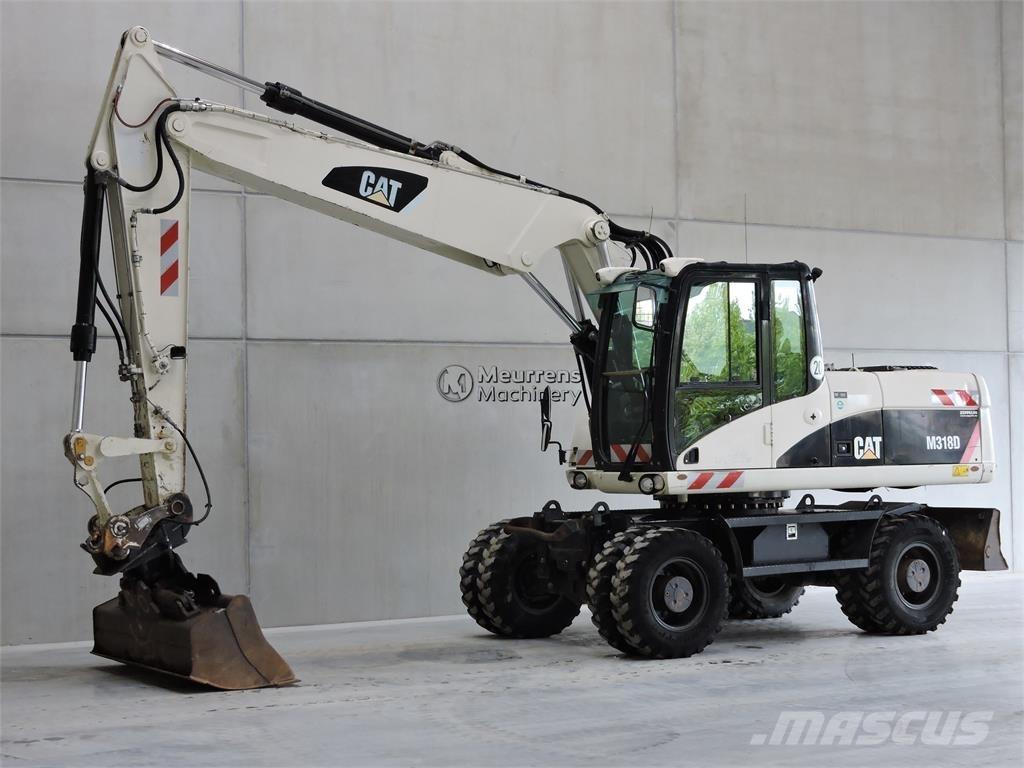 CAT M318D Колёсные экскаваторы