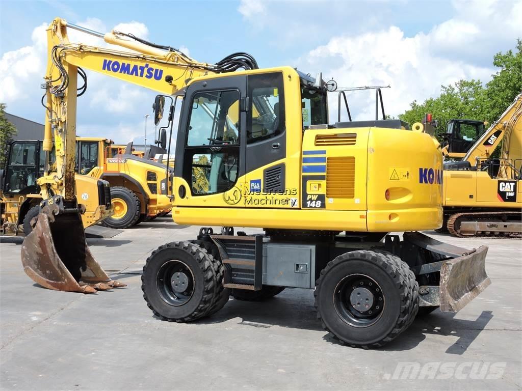 Komatsu PW148 Колёсные экскаваторы