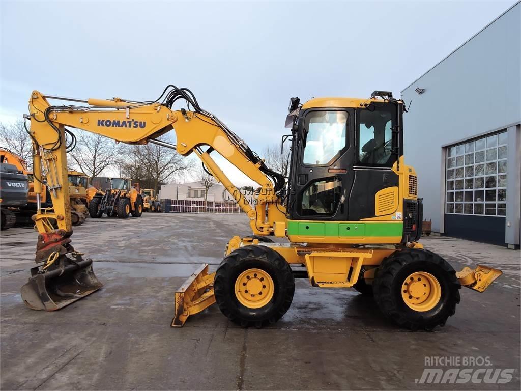 Komatsu PW98 Колёсные экскаваторы