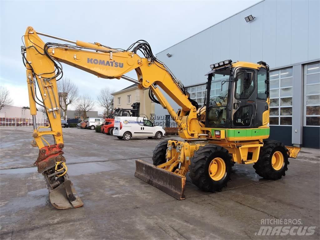 Komatsu PW98 Колёсные экскаваторы