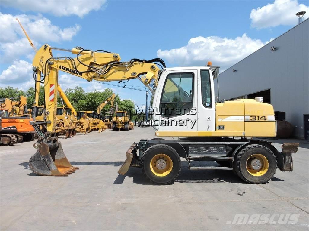Liebherr A314 Колёсные экскаваторы