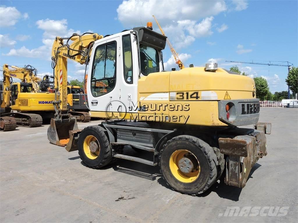 Liebherr A314 Колёсные экскаваторы