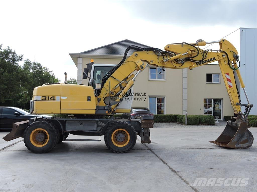 Liebherr A314 Колёсные экскаваторы