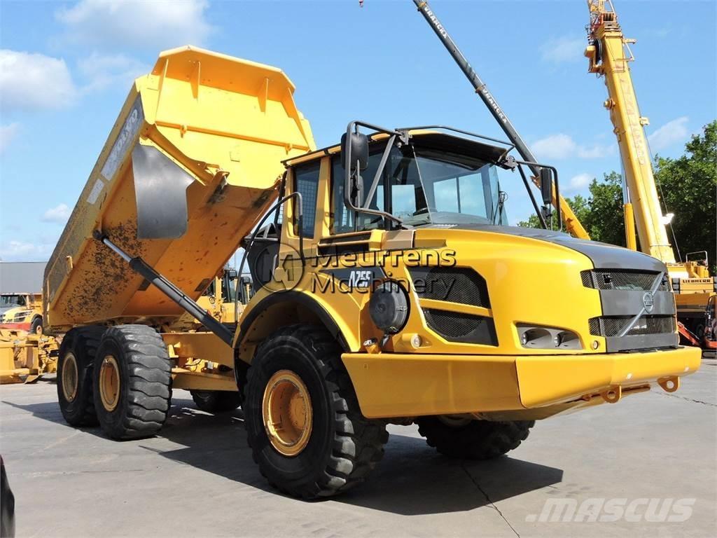 Volvo A25F Шарнирно-сочленённые самосвалы