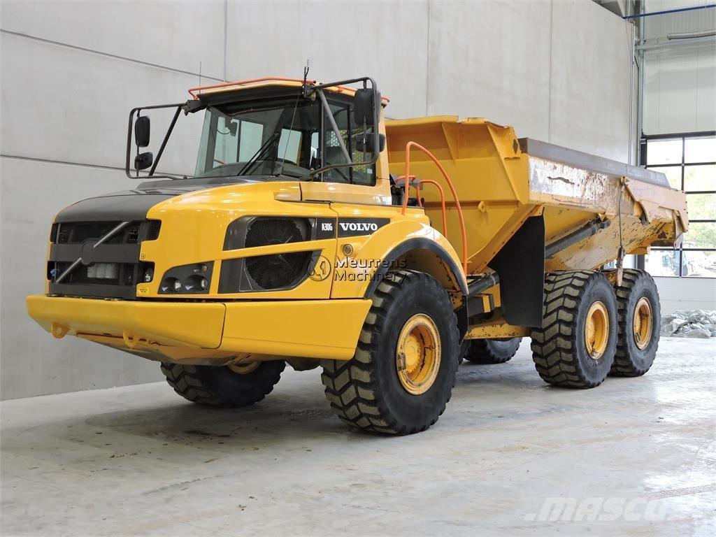 Volvo A30G Шарнирно-сочленённые самосвалы