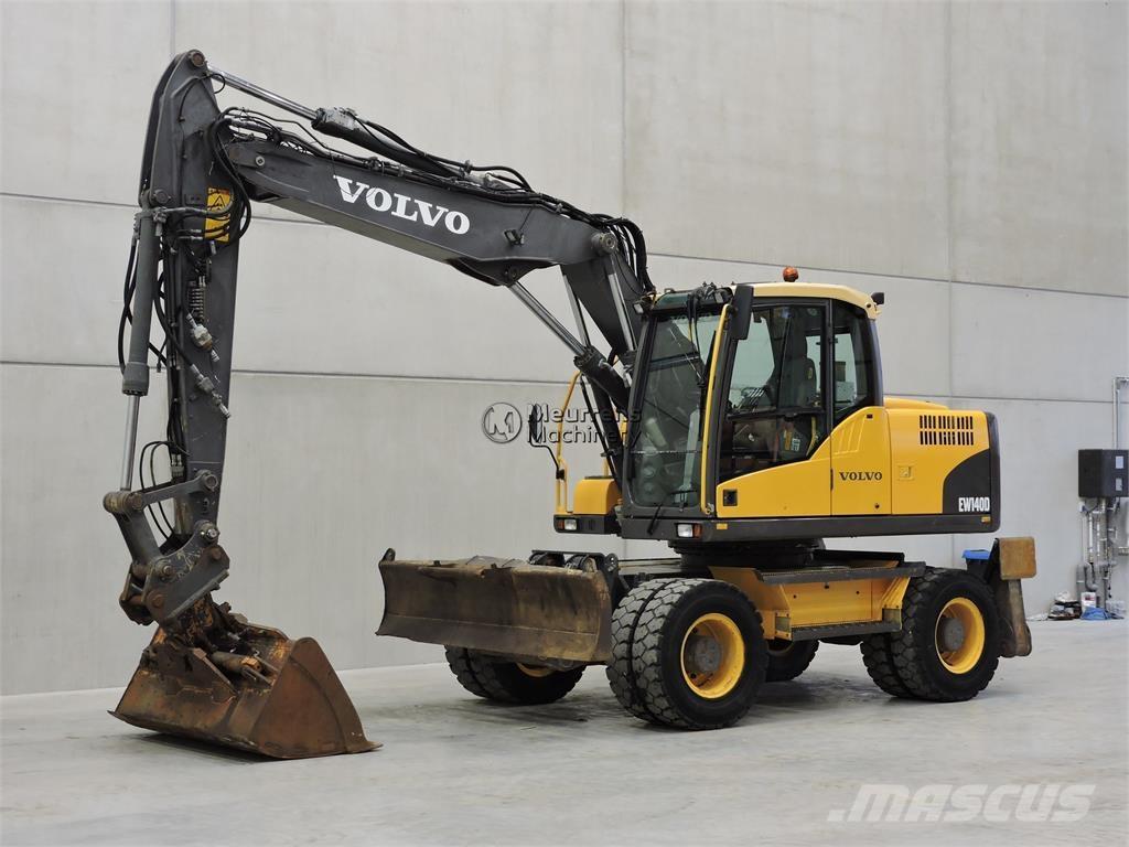Volvo EW140C Колёсные экскаваторы