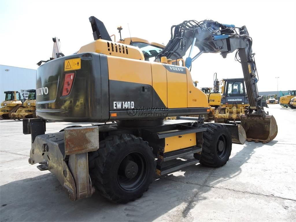 Volvo EW140D Колёсные экскаваторы