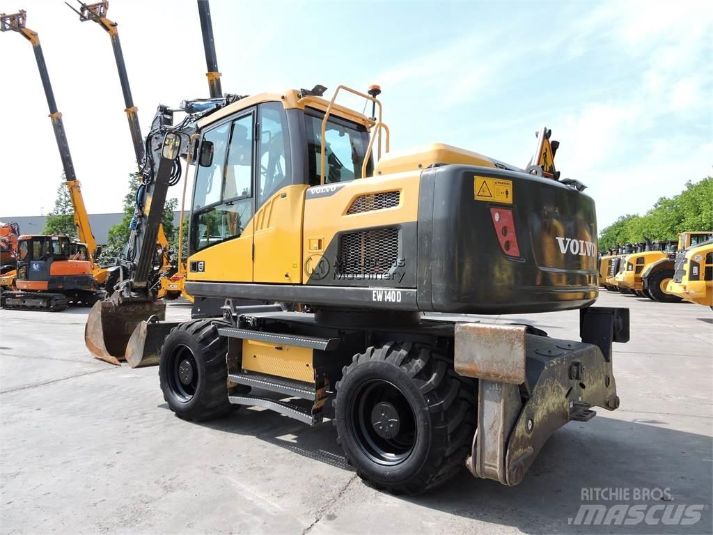 Volvo EW140D Колёсные экскаваторы