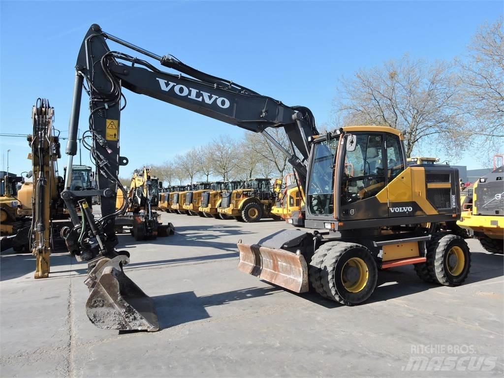 Volvo EW160E Колёсные экскаваторы