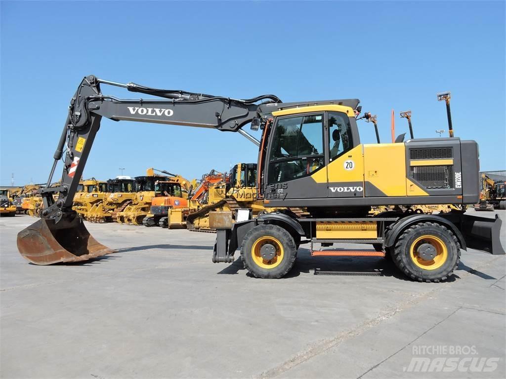 Volvo EW220E GERMAN Колёсные экскаваторы