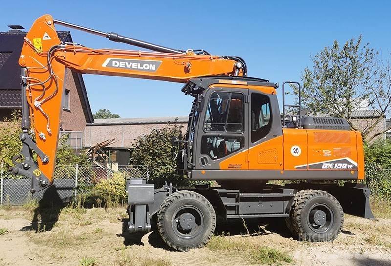 Develon DX 190 W-7 Колёсные экскаваторы