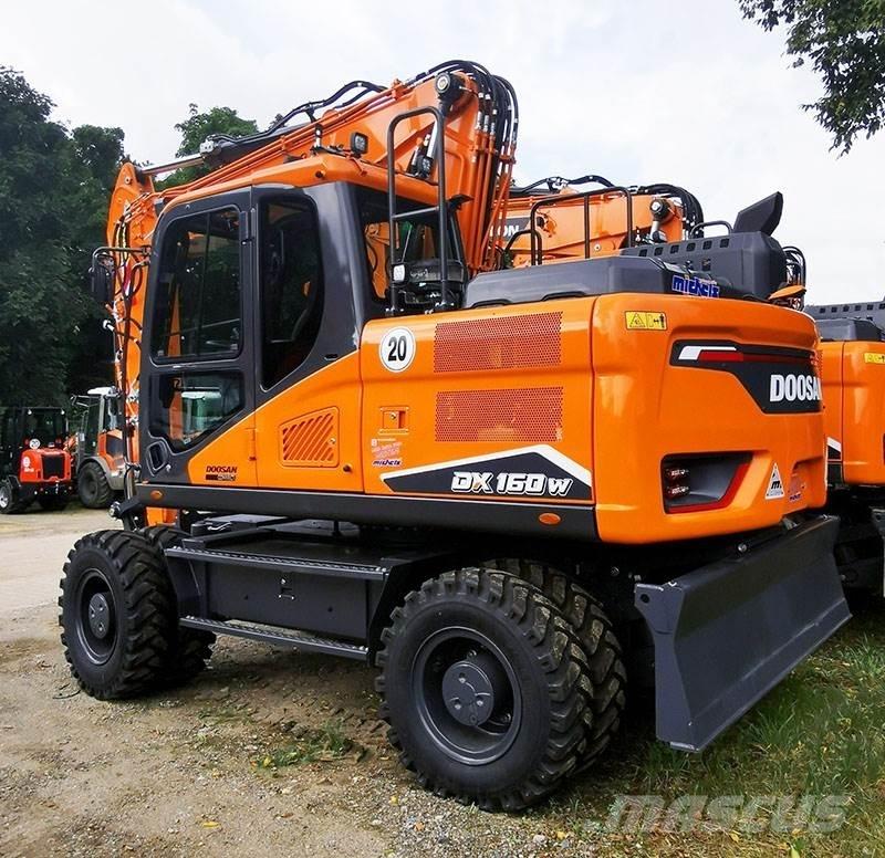 Doosan DX 160 W-7 Колёсные экскаваторы