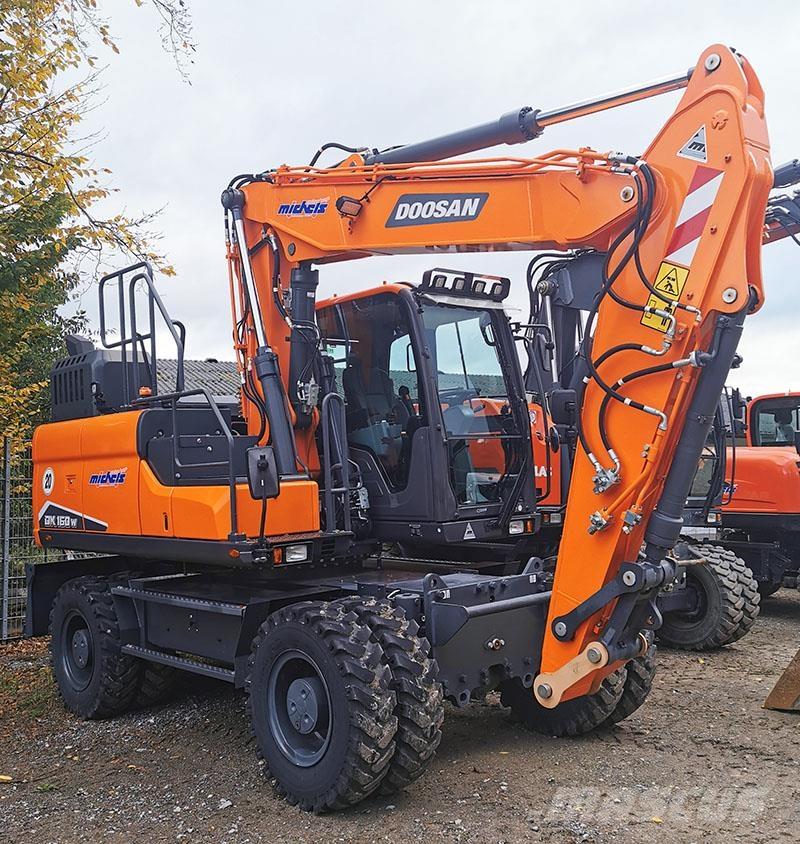 Doosan DX 160 W-7 Колёсные экскаваторы