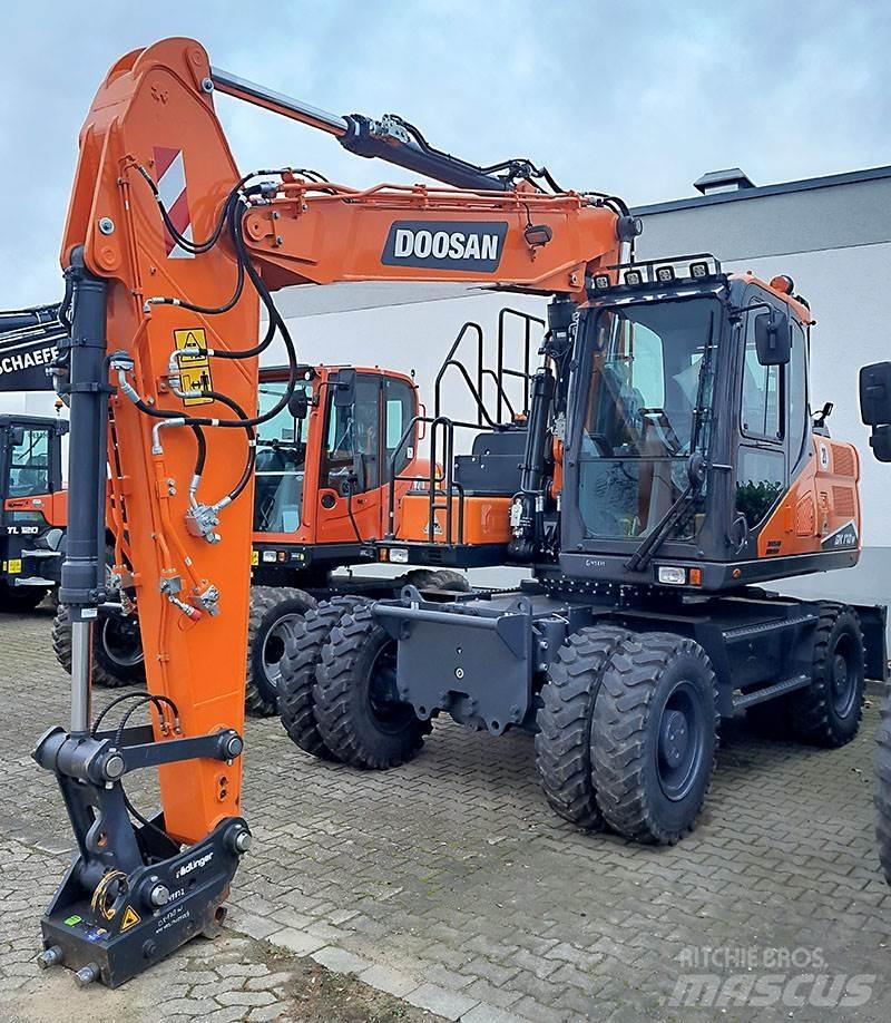 Doosan DX 170 W-7 Колёсные экскаваторы