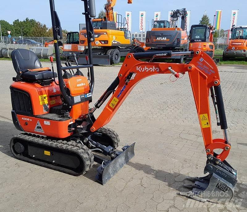 Kubota K 008-5 VHG Мини-экскаваторы