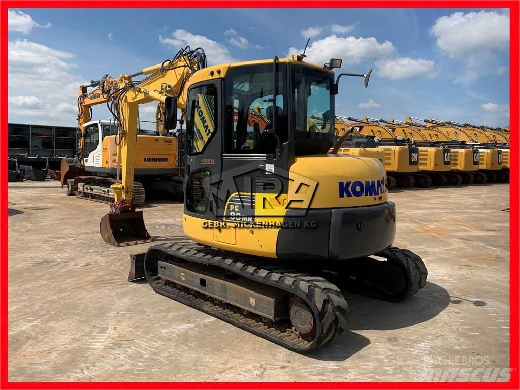 Komatsu PC80 MR-3 Мини-экскаваторы