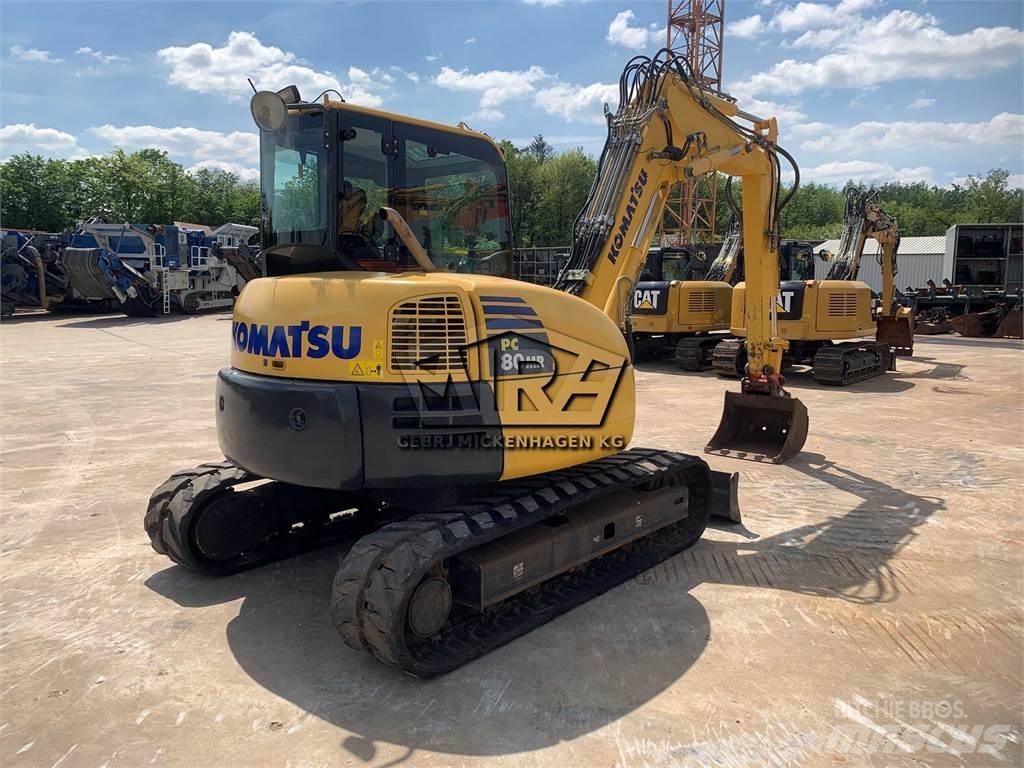 Komatsu PC80 MR-3 Мини-экскаваторы