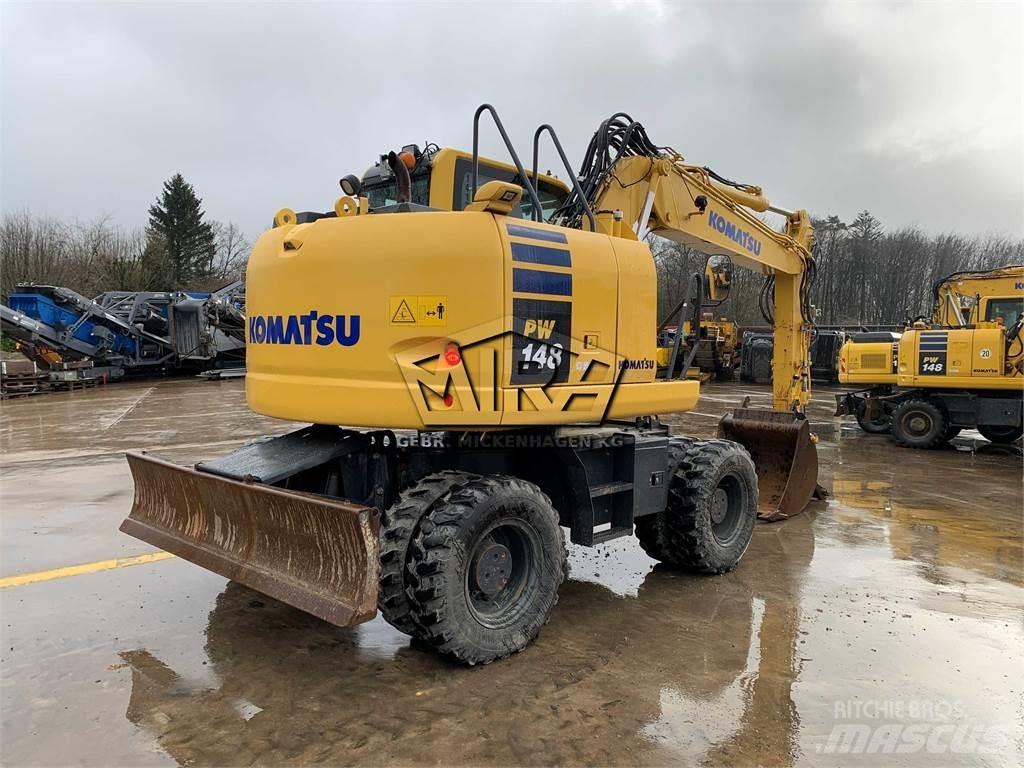 Komatsu PW148-10 Колёсные экскаваторы