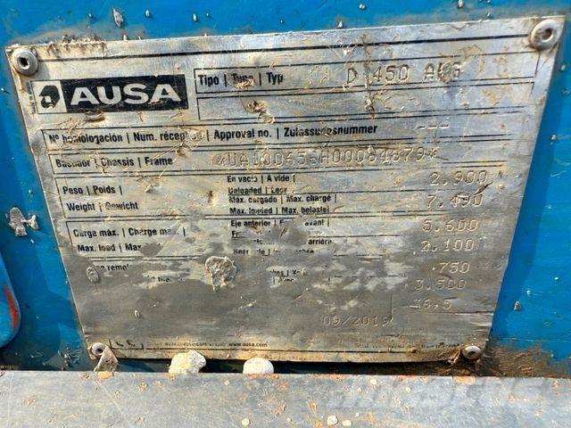 Ausa D 450 Шарнирно-сочленённые самосвалы