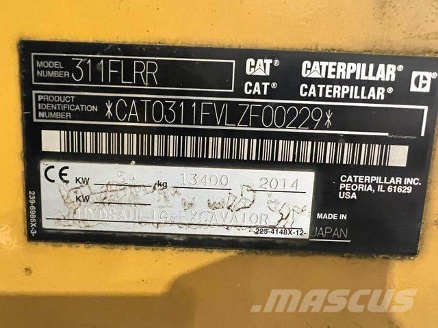 CAT 311 F Гусеничные экскаваторы