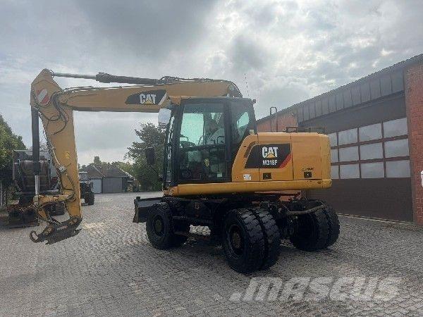 CAT M318F Колёсные экскаваторы