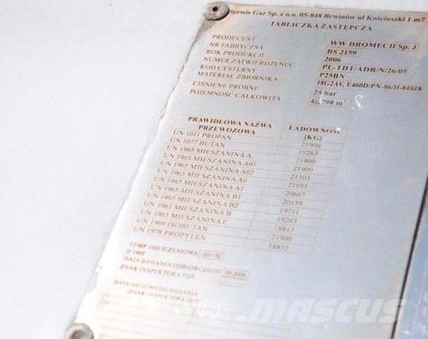  Dromech, tank Полуприцепы-Цистерны