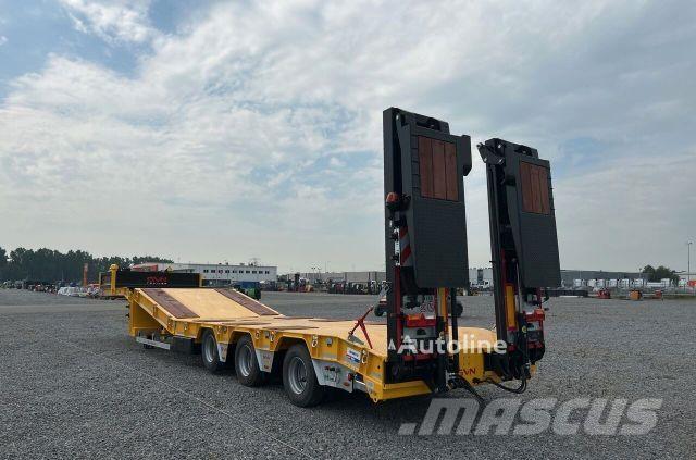  GVN 3 AXLE LOWBED Низкорамные полуприцепы