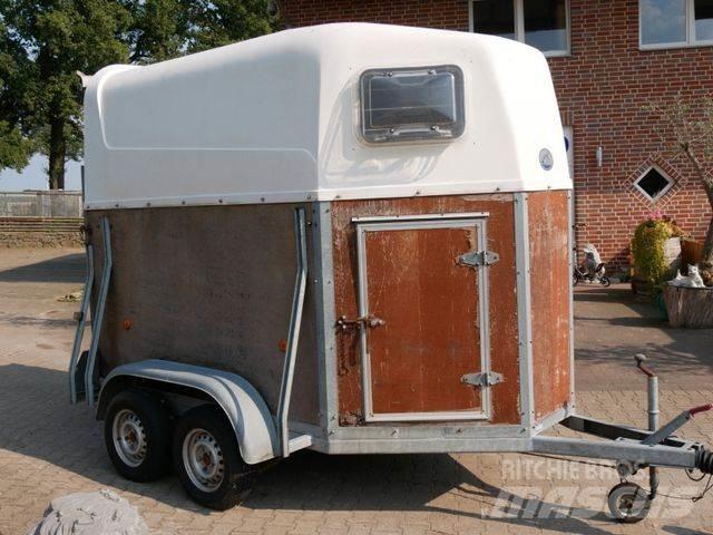  Holz Poly 2 Pferde Трейлеры для транспортировки животных
