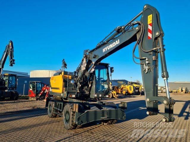 Hyundai HW140A Колёсные экскаваторы