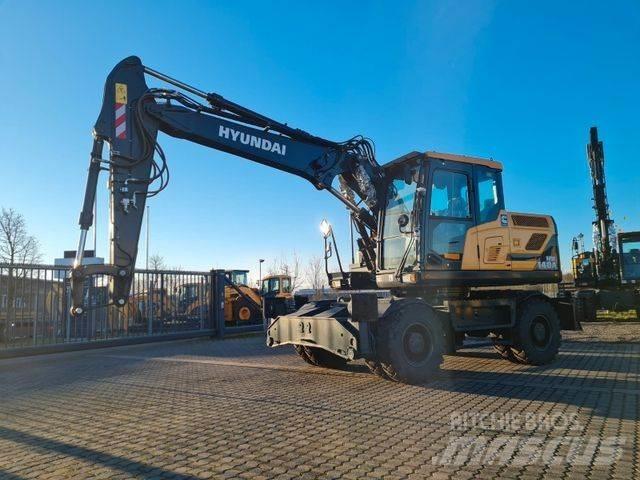 Hyundai HW140A Колёсные экскаваторы