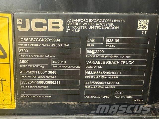 JCB 535-95 Телескопические погрузчики