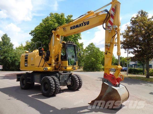 Komatsu PW 160-10 Колёсные экскаваторы