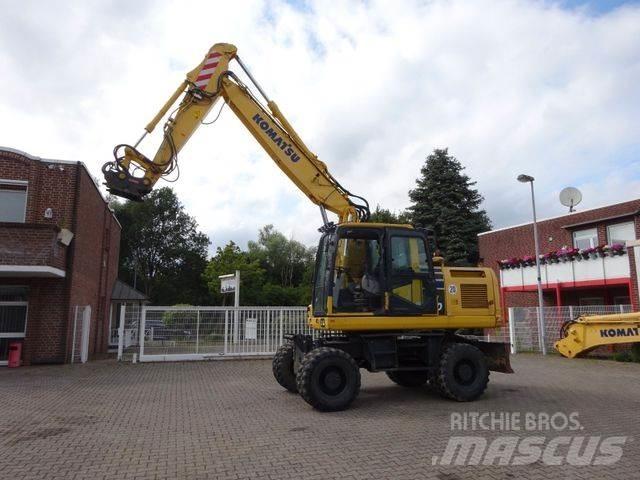 Komatsu PW180-11 Колёсные экскаваторы