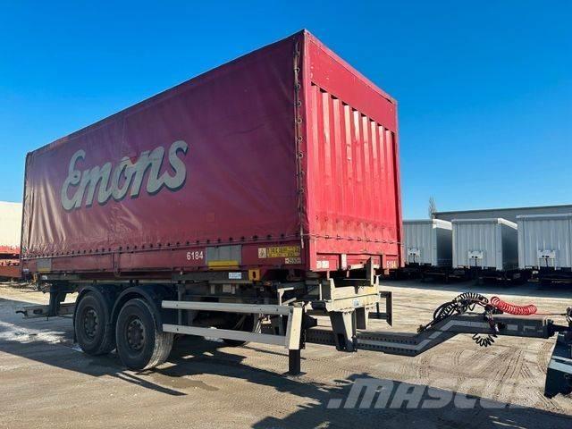 Krone 7,45 Edscha Тентованные грузовики