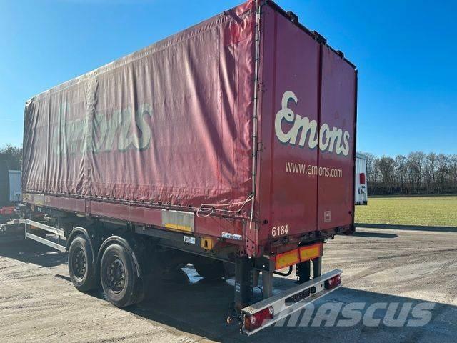Krone 7,45 Edscha Тентованные грузовики