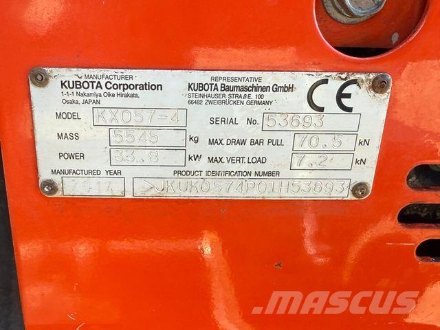Kubota KX057-4 Мини-экскаваторы