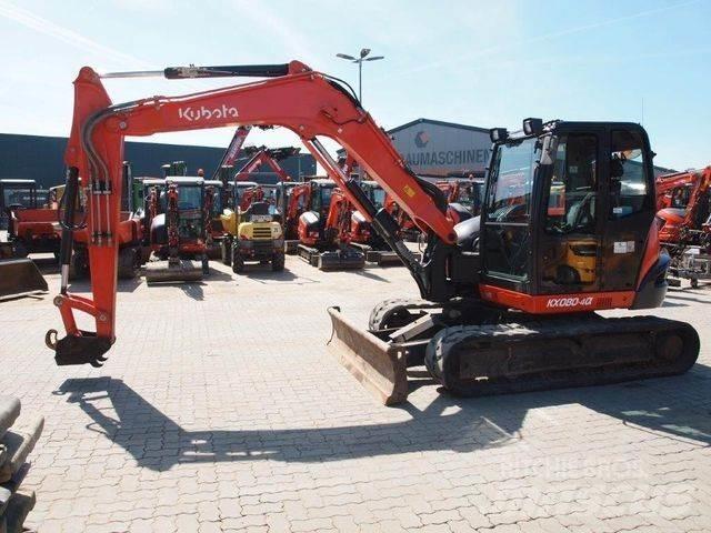 Kubota KX080-4a Мини-экскаваторы
