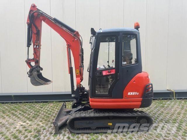 Kubota KX61-3 Мини-экскаваторы