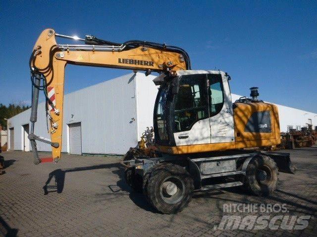 Liebherr A 914 Litr. Колёсные экскаваторы